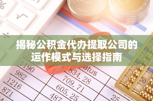 建德揭秘公积金代办提取公司的运作模式与选择指南