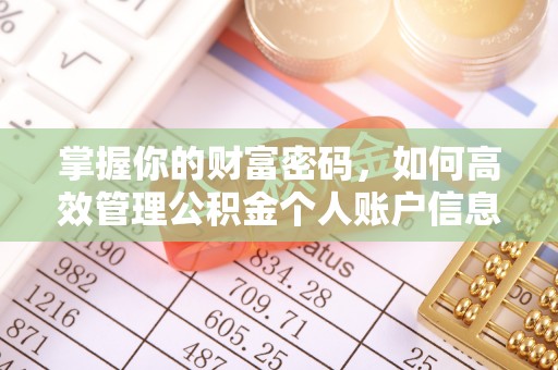 建德掌握你的财富密码，如何高效管理公积金个人账户信息