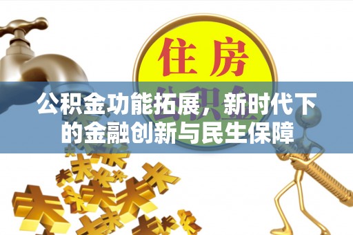 建德公积金功能拓展，新时代下的金融创新与民生保障