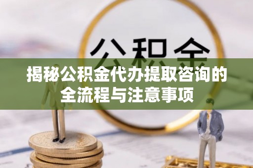 建德揭秘公积金代办提取咨询的全流程与注意事项