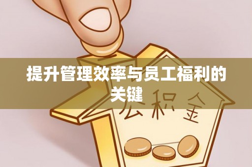 建德提升管理效率与员工福利的关键