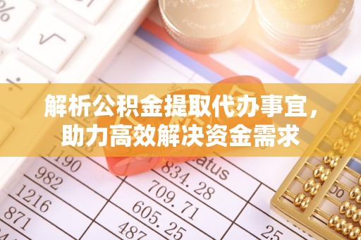 建德解析公积金提取代办事宜，助力高效解决资金需求