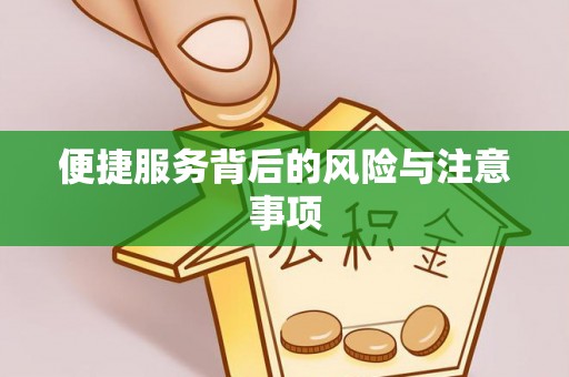 建德便捷服务背后的风险与注意事项